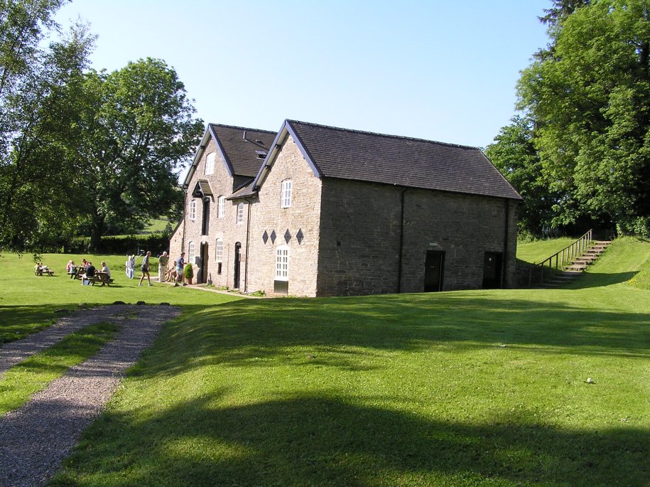 Another view of the youth hostel at Clun